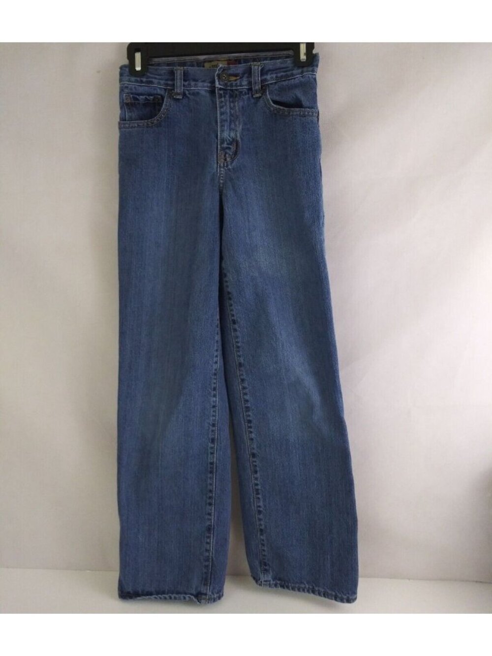 Old Navy Regular Distressed Bootcut Boys Jeans Size 14 Slim